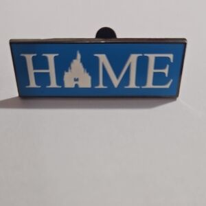 Blue and White 'Home' Disney Pin